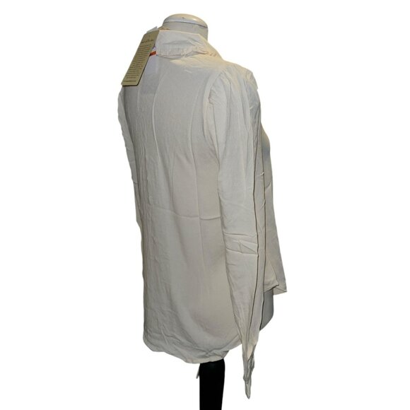 Band of the Free NWT Denise Cream Ruffle Collar Top Sz Medium Cream BOG Collect - Picture 11 of 14